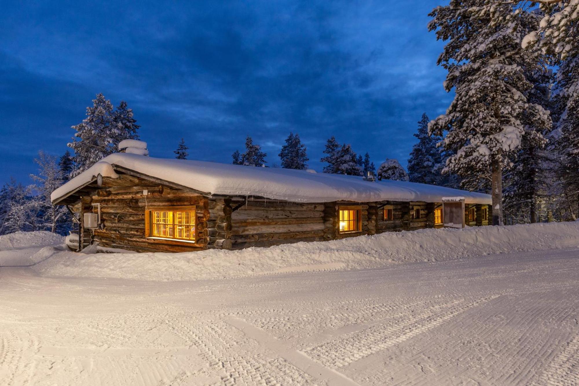 Kuukkeli Log Houses Aurora Resort Saariselka Ngoại thất bức ảnh
