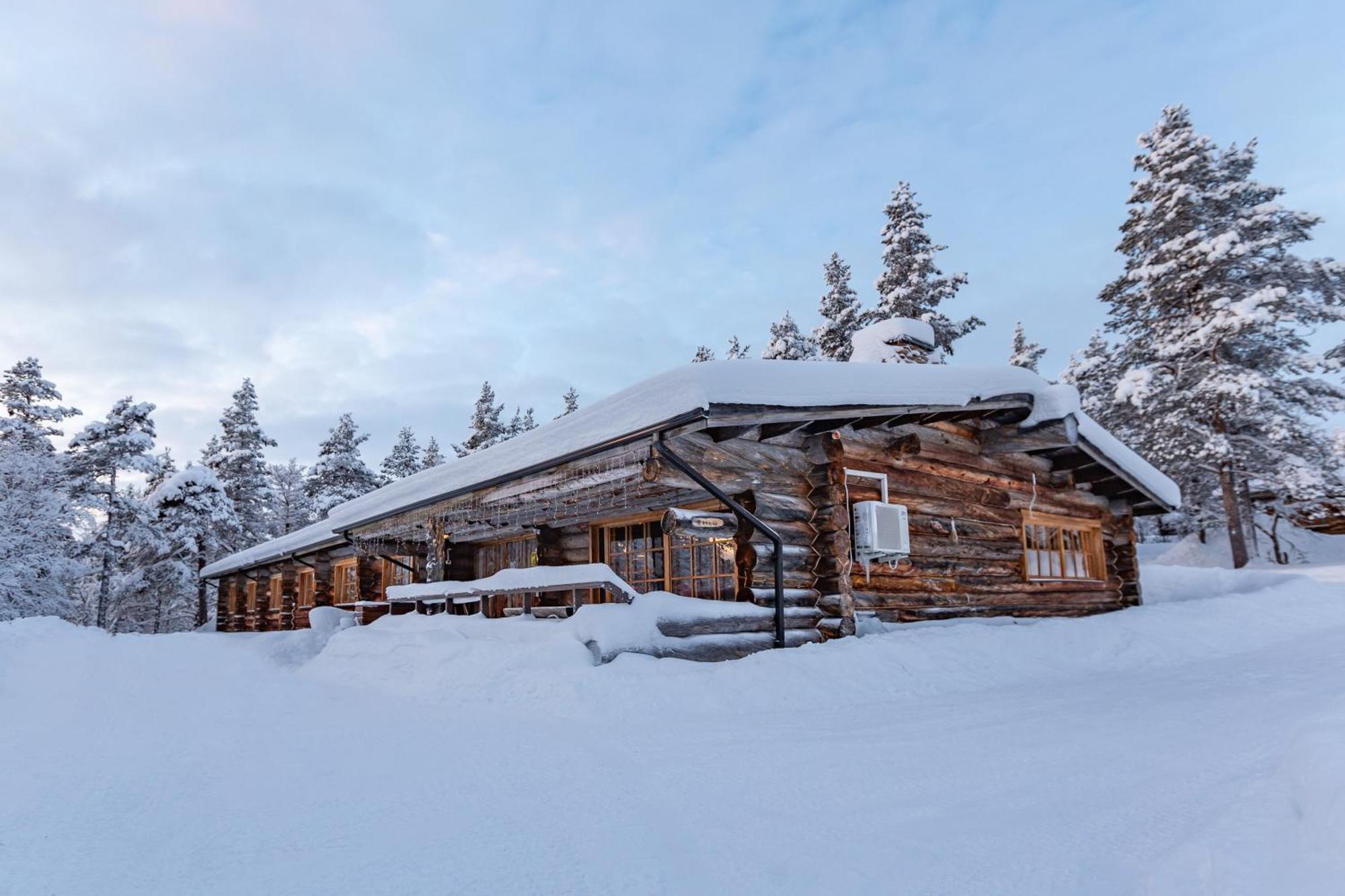 Kuukkeli Log Houses Aurora Resort Saariselka Ngoại thất bức ảnh