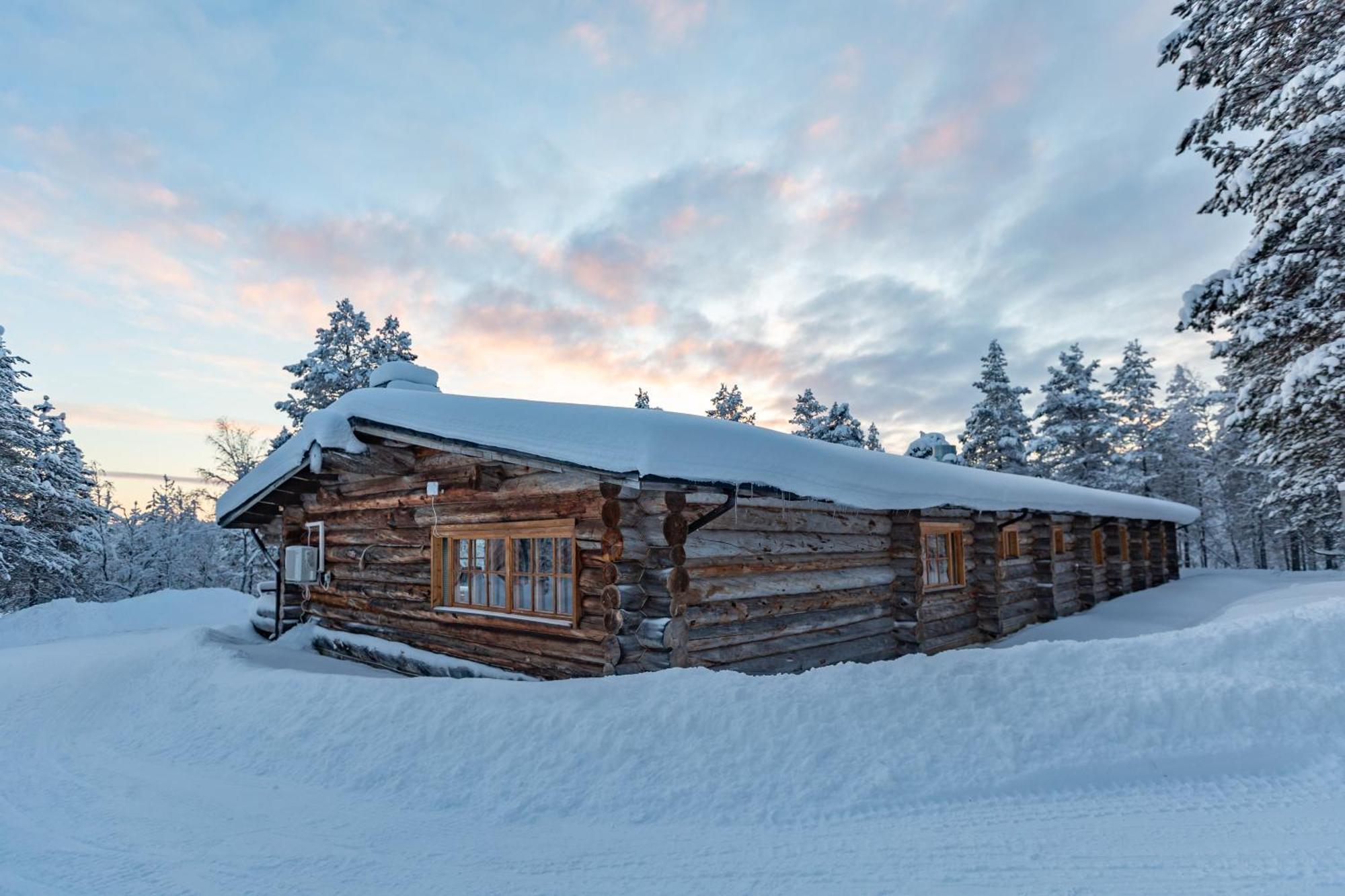 Kuukkeli Log Houses Aurora Resort Saariselka Ngoại thất bức ảnh