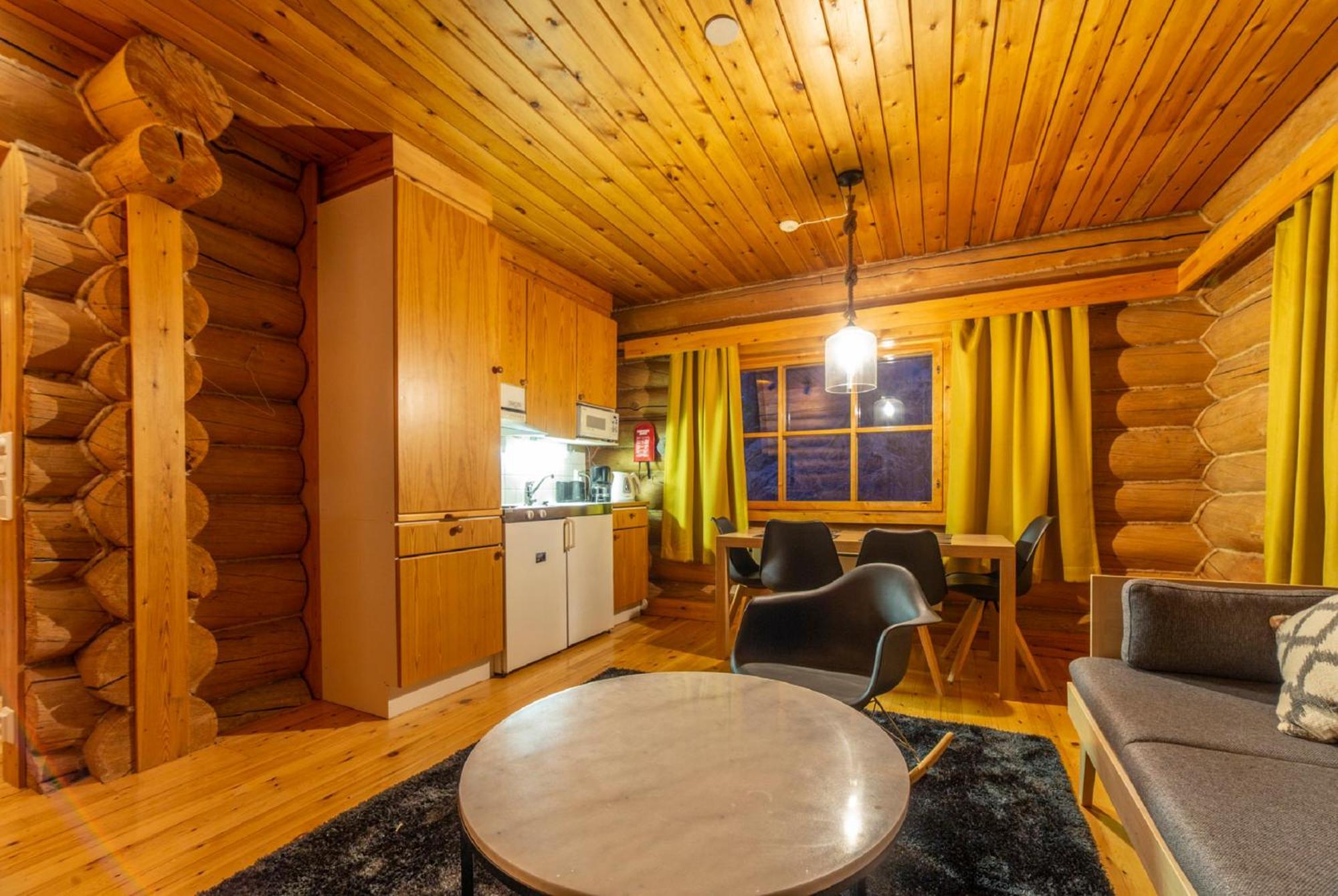 Kuukkeli Log Houses Aurora Resort Saariselka Phòng bức ảnh