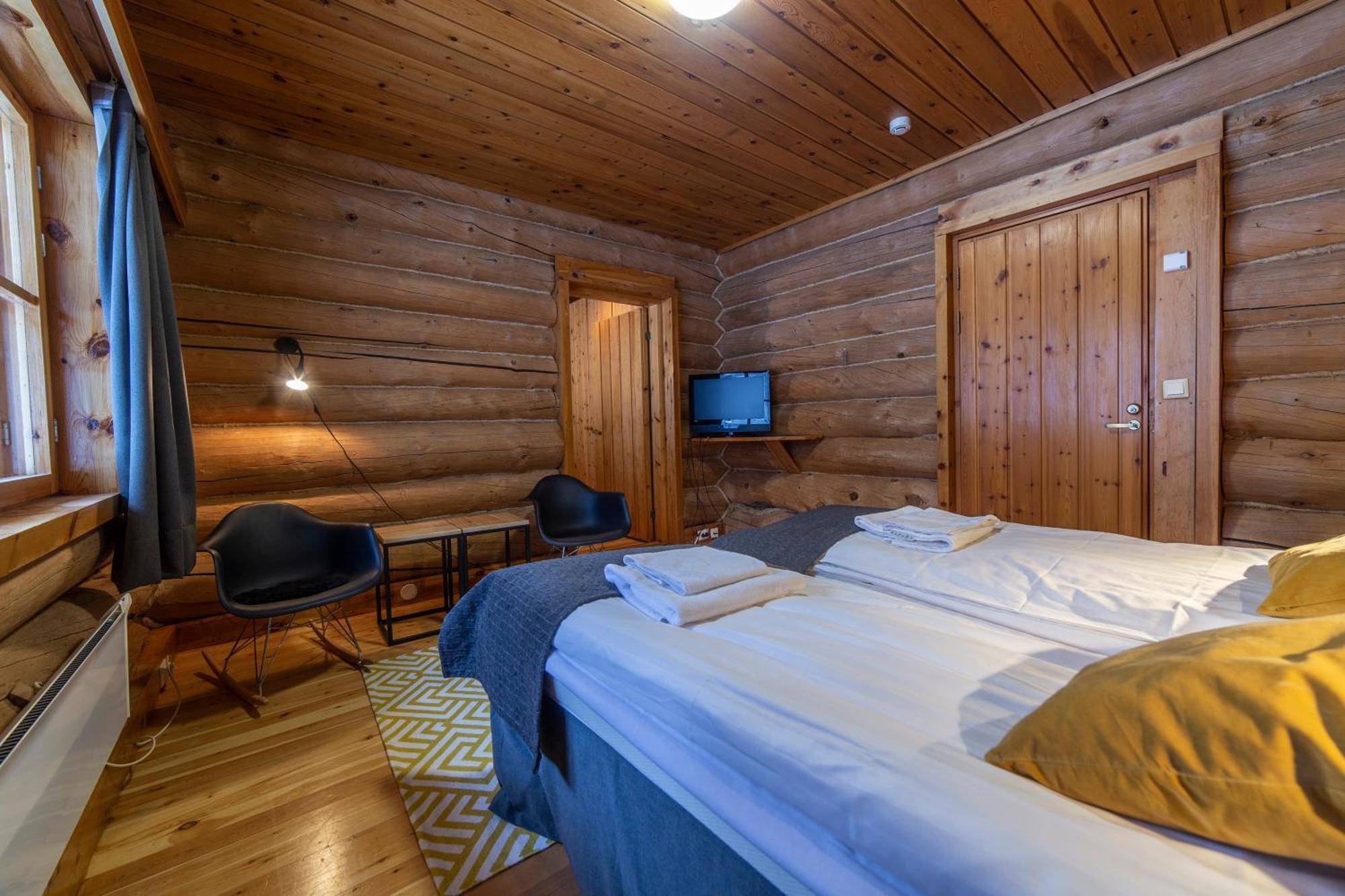 Kuukkeli Log Houses Aurora Resort Saariselka Phòng bức ảnh