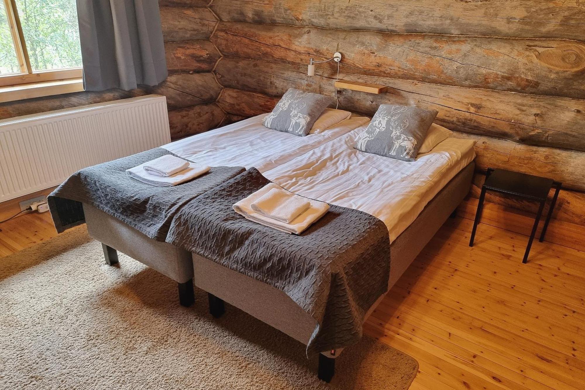 Kuukkeli Log Houses Aurora Resort Saariselka Phòng bức ảnh