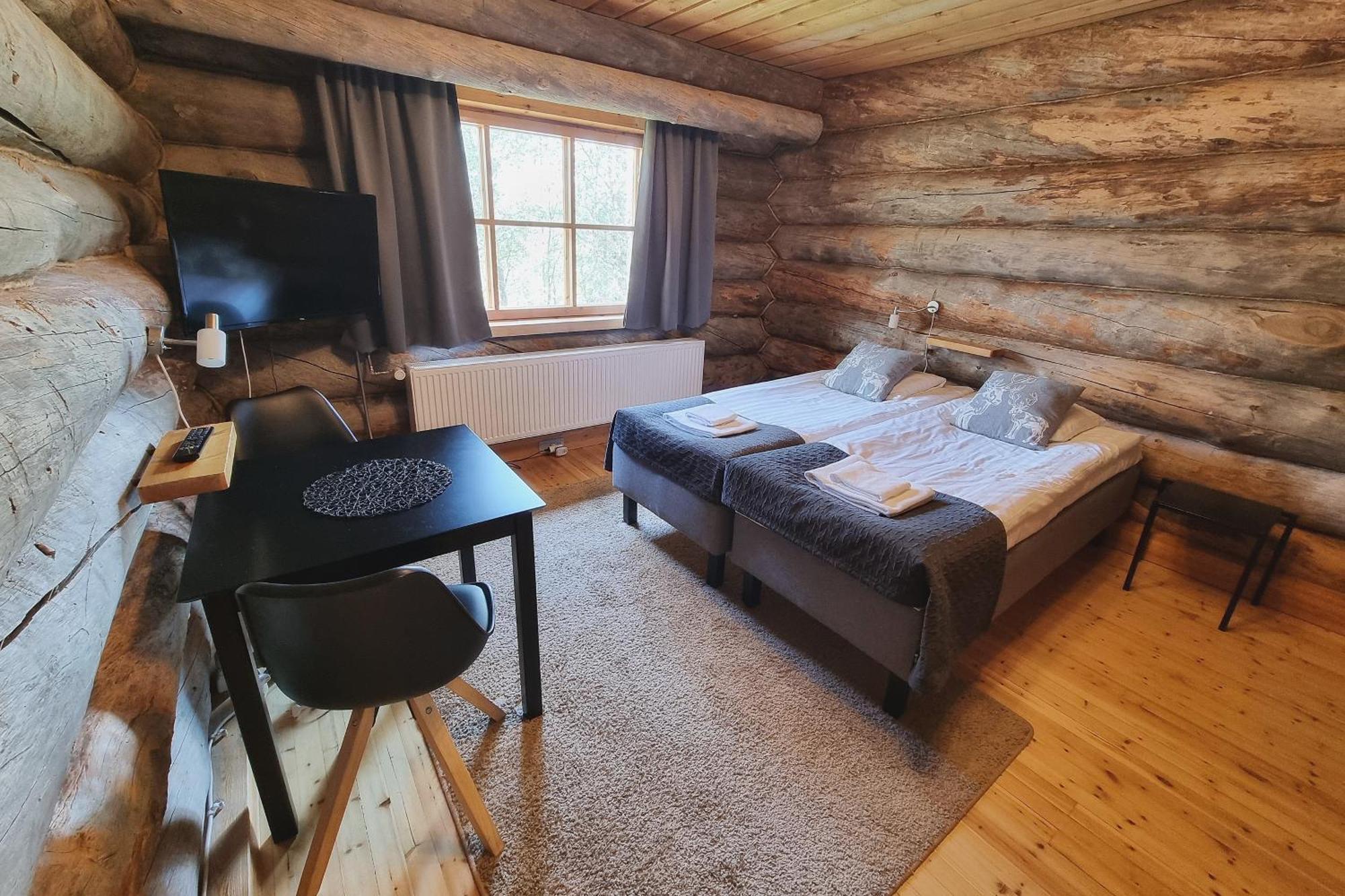 Kuukkeli Log Houses Aurora Resort Saariselka Ngoại thất bức ảnh