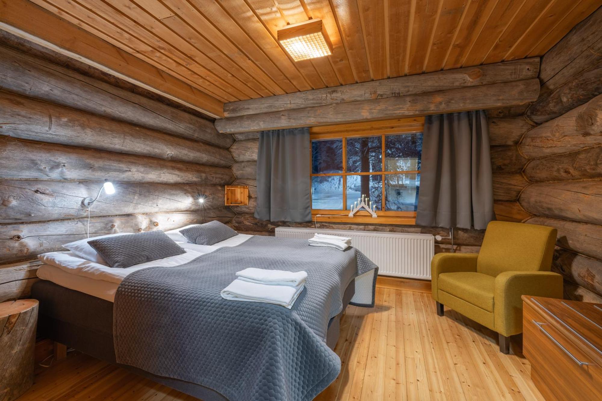Kuukkeli Log Houses Aurora Resort Saariselka Ngoại thất bức ảnh